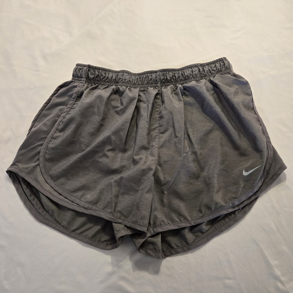 Nike Gray Dri-Fit Women's Athletic Shorts Large